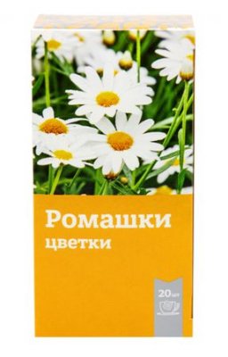 Купить ромашки аптечной цветки, фильтр-пакеты 1,5г, 20 шт бад в Балахне