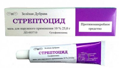 Купить стрептоцид, мазь 10% 25г (биосинтез оао, россия) в Балахне