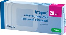 Купить аторис, таблетки, покрытые пленочной оболочкой 20мг, 30 шт в Балахне