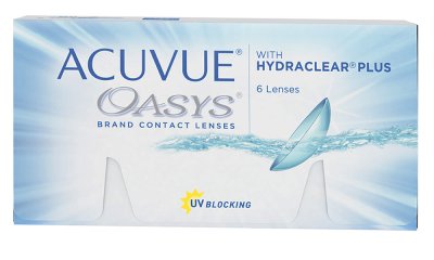 Купить контактные линзы acuvue (акувью) oasys with hydraclear plus, 6 шт, -3,25 (8,4) в Балахне
