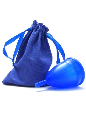 Купить онликап (onlycup) менструальная чаша серия лен размер s, синяя в Балахне