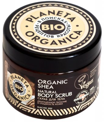 Купить planeta organica (планета органика) organic shea скраб для тела, 300мл в Балахне