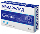 Купить мемаралид, таблетки диспергируемые 10мг 30шт в Балахне