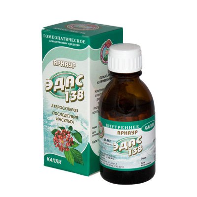 Купить эдас-138 арнаур(атеросклероз), капли для приема внутрь гомеопатические, 25мл в Балахне