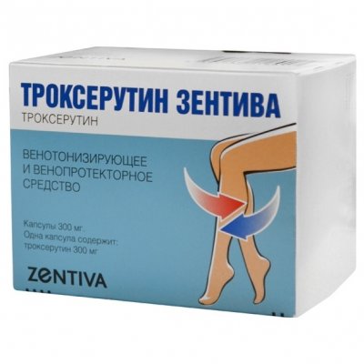 Купить троксерутин зентива, капс 300 мг №30 (зентива а.с., чешская республика) в Балахне
