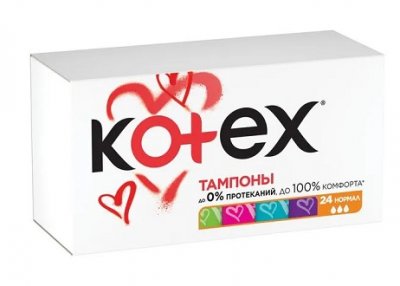 Купить kotex (котекс) тампоны супер 24шт в Балахне