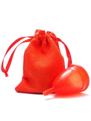 Купить онликап (onlycup) менструальная чаша серия лен размер l, красная в Балахне