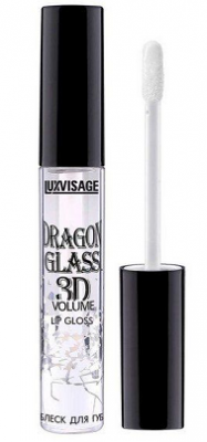 Купить luxvisage (люкс визаж) блеск для губ прозрачный dragon glass 3d volume, 2,8мл в Балахне