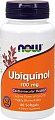 Купить now foods (нау фудс) убихинон 100мг, капсулы 60 шт бад в Балахне