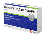 Купить нимесулид-велфарм, таблетки 100мг, 30шт в Балахне