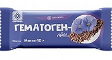 Гематоген-лен, плитка, 40г БАД