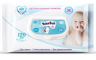 Купить yokosun (йокосан) салфетки влажные детские 120шт в Балахне