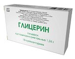Купить глицерин, суппозитории ректальные 1,24г, 10 шт в Балахне