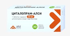 Купить циталопрам, таблетки, покрытые пленочной оболочкой 20мг, 30 шт в Балахне