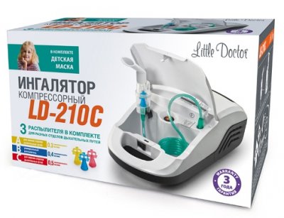 Купить ингалятор компрессорный little doctor (литл доктор) ld-210c в Балахне