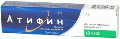 Купить атифин, крем для наружного применения 1%, 15г в Балахне