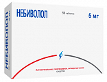 Купить небиволол, таблетки 5мг 56шт в Балахне