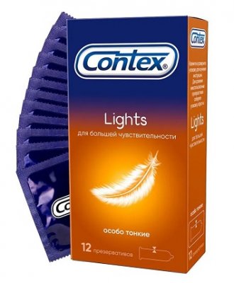 Купить контекс презервативы lights особо тонкие №12 (авк полифарм, соединенное королевство) в Балахне
