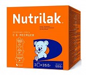 Купить  nutrilak (нутрилак) 2 молочная смесь с 6 месяцев, 1050г в Балахне