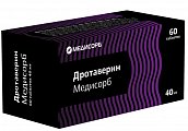 Купить дротаверин медисорб, таблетки 40мг 60 шт. в Балахне