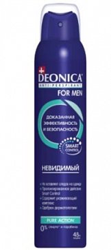 Деоника (Deonica for men) антиперспирант аэрозоль Невидимый 200 мл