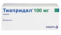 Купить тиапридал, таблетки 100мг, 20 шт в Балахне