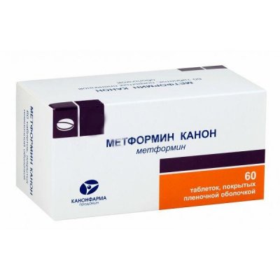 Купить метформин канон, тбл п.п.о 1000 мг №60 в Балахне