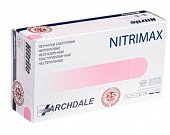 Купить перчатки archdale nitrimax смотровые нитриловые нестерильные неопудренные текстурные размер s, 100 шт розовые в Балахне