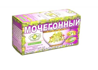 Купить фиточай сила российских трав №26 мочегонный, фильтр-пакеты 1,5г, 20 шт бад в Балахне