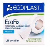 Купить ecoplast ecoplast медицинский фиксирующий тканый 1,25см х 5м в Балахне