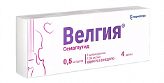 Купить велгия, раствор для подкожного введения 0.5 мг/доза 1,5мл шприц-ручка 1шт с иглами 5шт в Балахне