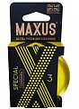Maxus (Максус) презервативы Спешл текстурированные точечно-ребристые 3шт