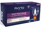 Купить phytosolba phytocyane (фитосольба фитоциан) сыворотка против выпадения волос для женшин, флакон 5мл 12 шт в Балахне