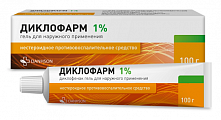 Купить диклофарм, гель для наружного применения 1%, 100 г в Балахне