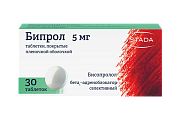 Купить бипрол, таблетки, покрытые пленочной оболочкой 5мг, 50 шт в Балахне