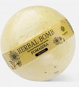 Купить fabrik cosmetology (фабрик косметик) бомбочка бурлящая для ванны herbal bomb ромашка 120 гр в Балахне