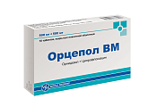 Купить орцепол вм, таблетки, покрытые пленочной оболочкой 500мг+500мг, 10 шт в Балахне
