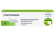 Купить синтомицин, линимент для наружного применения 10%, 25г в Балахне