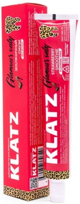 Купить klatz (клатц) зубная паста для женщин земляничное смузи без фтора, 75мл в Балахне