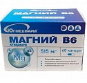 Купить магний в6 югмедфарм, капсулы 515мг 60шт бад в Балахне
