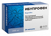 Купить ибупрофен, капсулы 200мг 24шт в Балахне