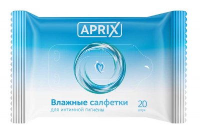 Купить априкс (aprix) салфетки влажные для интимной гигиены 20шт в Балахне