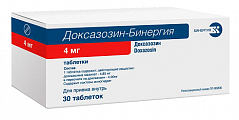 Купить доксазозин-бинергия, таблетки 4мг, 30 шт в Балахне
