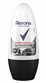 Купить rexona (рексона) антиперспирант-шарик антибактериальная+невидимая на черном и белом, 50мл в Балахне