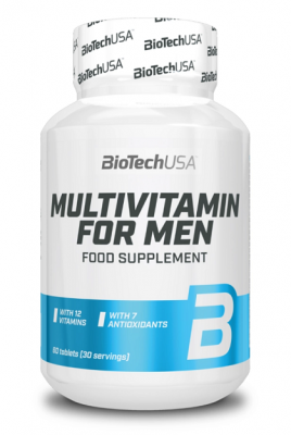Купить biotechusa (биотекюса) мультивитамины для мужчин, таблетки 60шт бад в Балахне