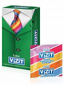Купить vizit (визит) презервативы color цветные ароматизированные 12шт в Балахне