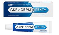 Купить акридерм гента, крем для наружного применения 0,05%+0,1%, туба 15г в Балахне