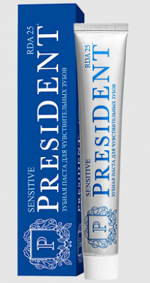 Купить президент (president) зубная паста сенситив, 50мл в Балахне