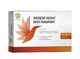 Купить м актив железо бисглицинат, таблетки массой 1200 мг, 30 шт бад в Балахне
