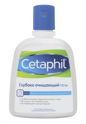 Купить cetaphil (сетафил) гель глубоко очищающий, 235мл в Балахне